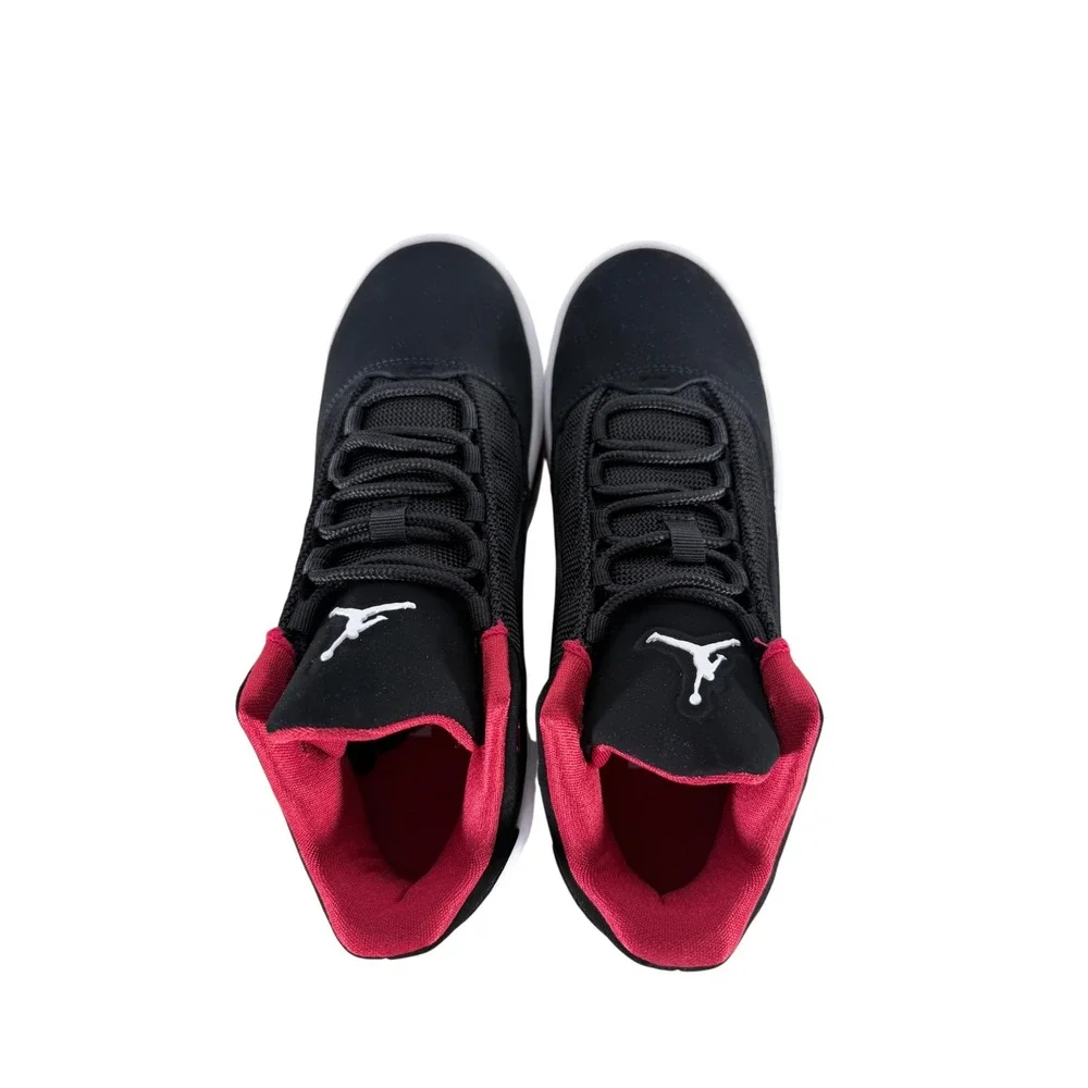 Air Jordan‎ Max Aura 2 GS Black Gym Red Sneakers CN8094-016 Size 4Y NEW